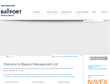 Tablet Screenshot of bayportfinance.com